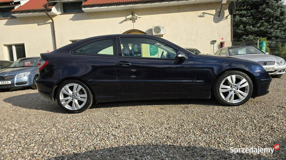 Mercedes C 200 ksenon skóry navi W203 20002007 immobilizer Mercedes-Benz Zieleniewo
