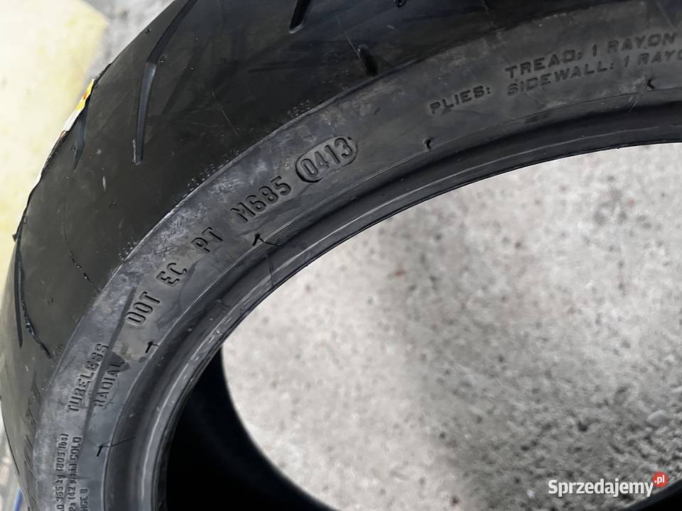 Opona Pirelli Diablo Rosso 2 18055ZR17 DOT0413 łódzkie Sieradz sprzedam
