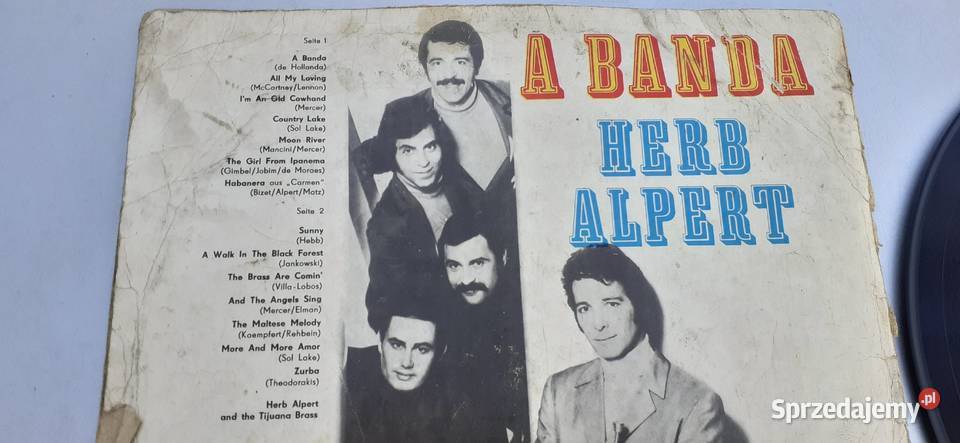 A banda herb alpertwinyl vintage pamiątka PRL Płyty i kasety Tuszkowo