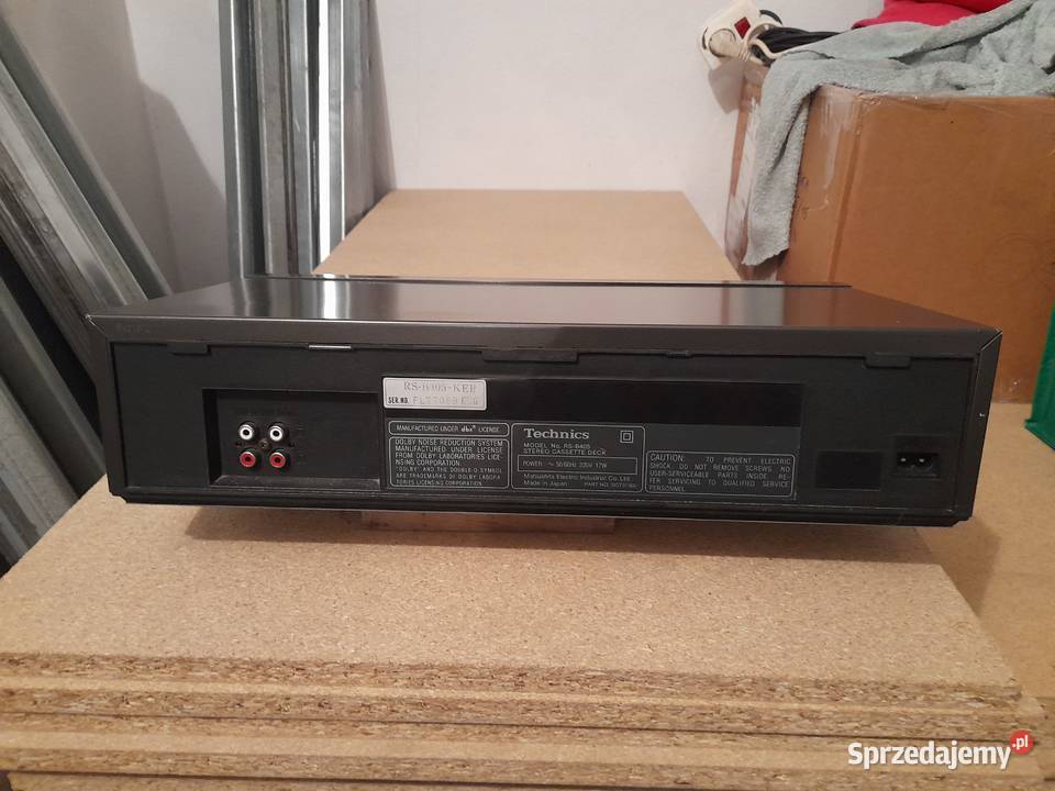 Wysokiej klasy magnetofon Technics z systemem Lublin