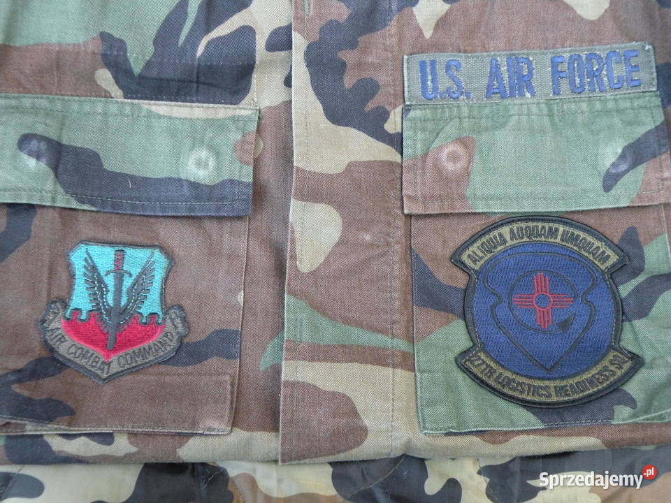 Bluza bdu woodland xsmall USAF obszyta dolnośląskie Wrocław