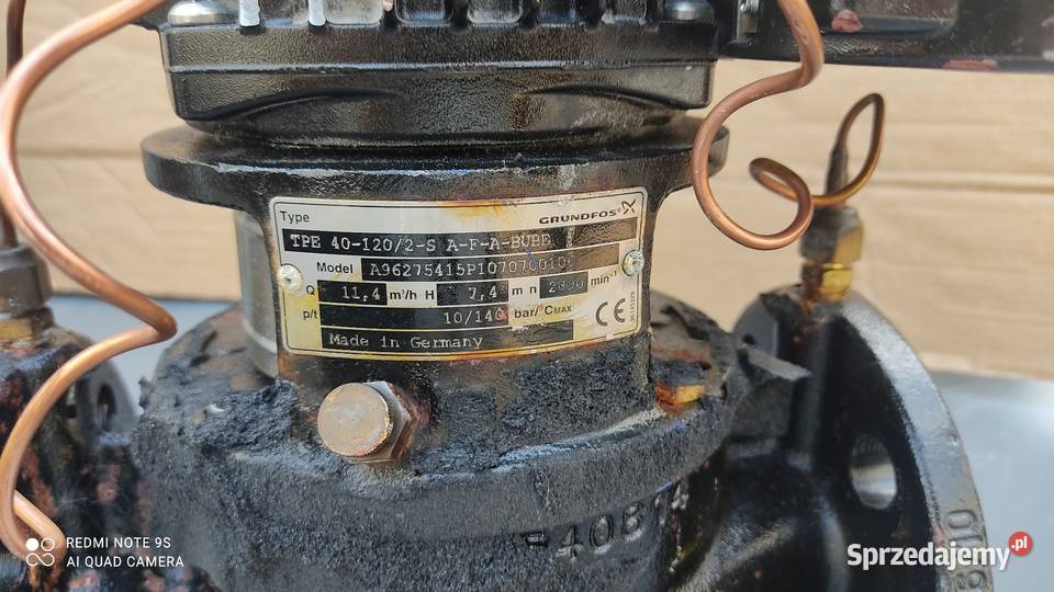 pompa obiegowa Grundfos TPE 401202S