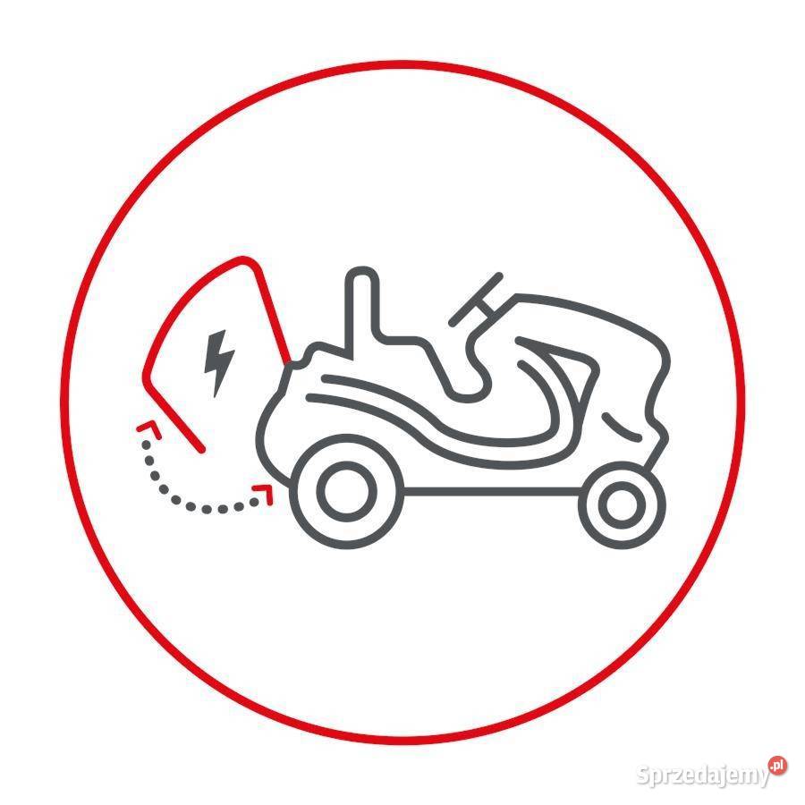 Elektryczne opróżnianie kosza traktorków ALKO Tajęcina