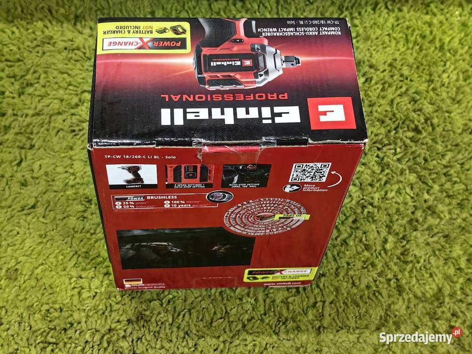 Klucz udarowy einhell Professional TPCW 18