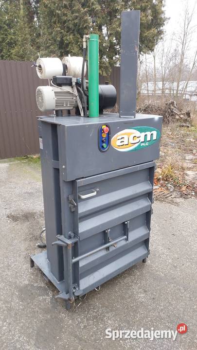 Belownica prasa zgniatarka do folii kartonu Drzewica