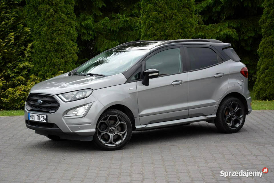 Ford EcoSport STLine Black Led Skóry Navi Kamera kurtyny powietrzne Ostrów Mazowiecka