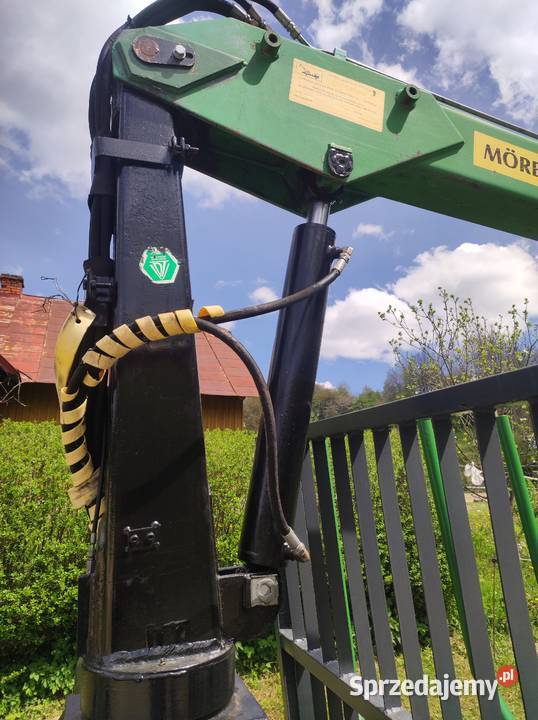 Przyczepa leśna z żurawiem i napędem Ustrzyki Dolne