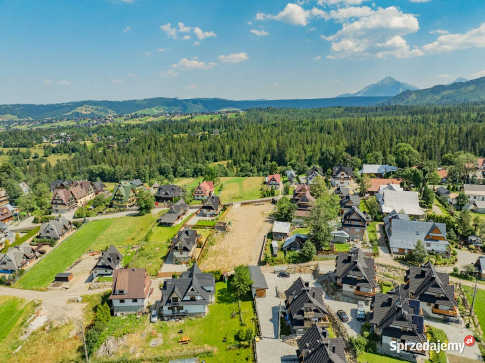 Działka z pozwoleniem na 4 domy Zakopane 2230 m 1255zł/m2