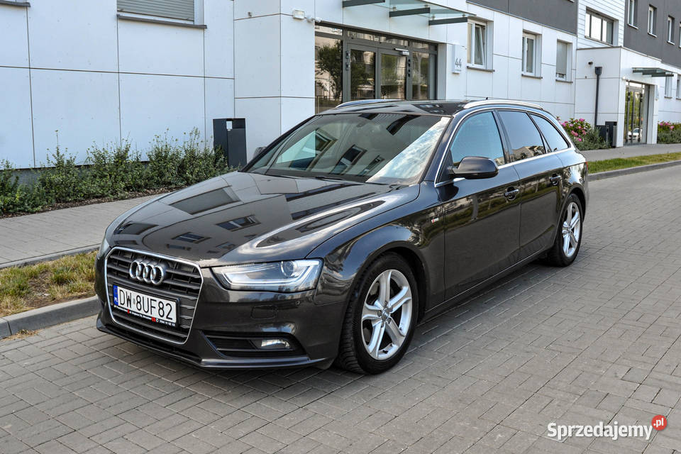 Audi A4 B8 20TDI 177 Automat Sline Bezwypadkowy diesel Wrocław
