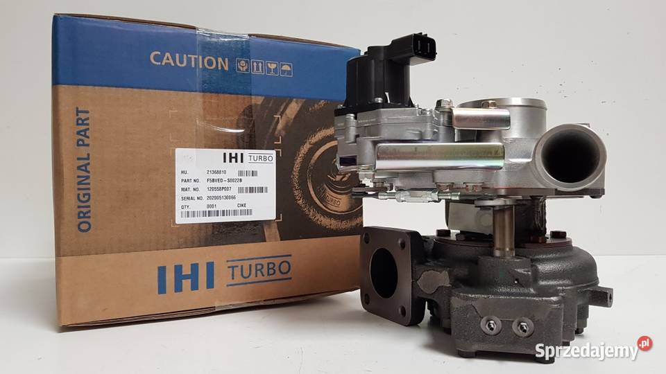 Nowa turbosprężarka IHI CIKE CIHE F58VEDS0029B Siedlce