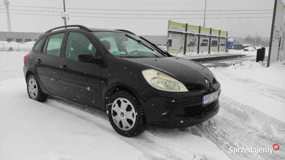 Renault Clio 12 z gazem clima 2008 hak Samochody osobowe wielkopolskie Chodzież