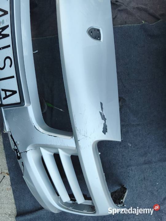 Zderzak przedni srebrny Porsche Cayenne 957 Zderzaki Części samochodowe Nowe Brzesko