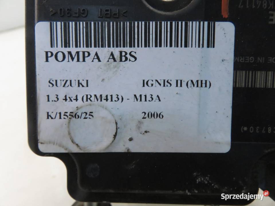 POMPA ABS SUZUKI IGNIS II MH 06210901473 Części samochodowe