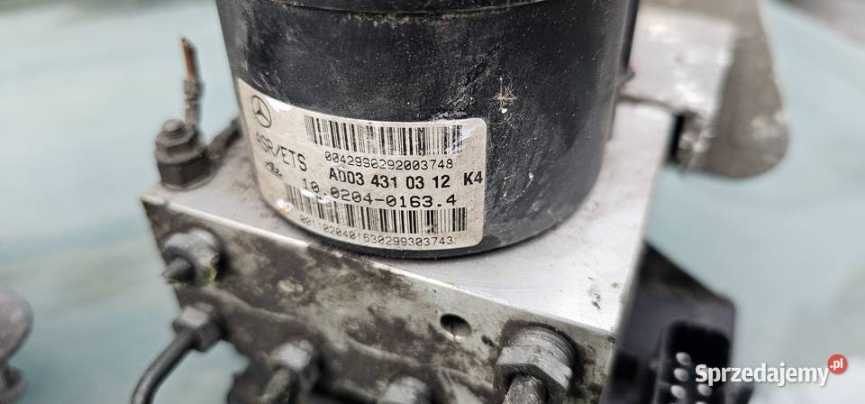 Pompa abs mercedes w202 w210 0034310312 osobowe Zbąszyń