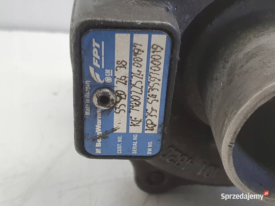 Opel Meriva A 17 CDTI TURBOSPRĘŻARKA turbo Turbosprężarki Janów