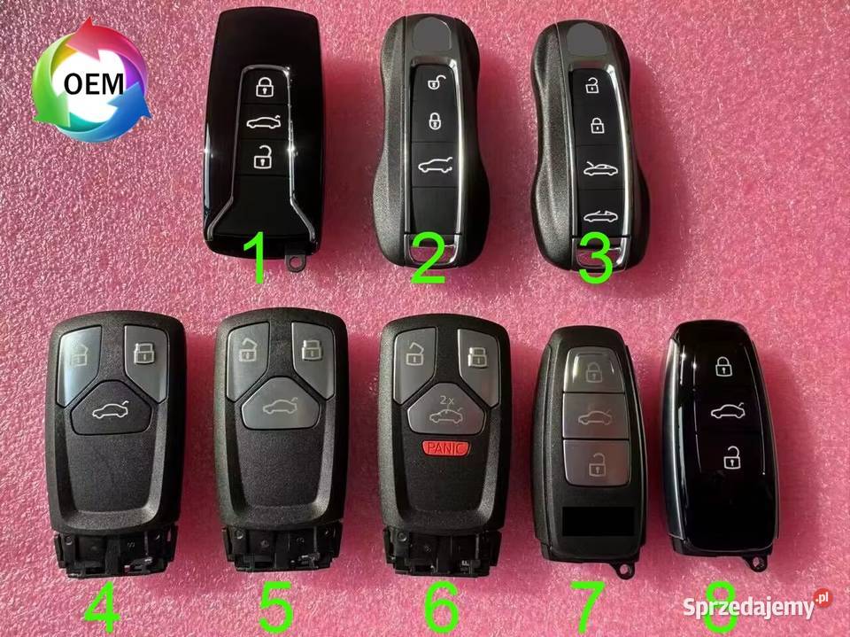 Dorobienie Klucza AUDI A8 D5 A4 B9 Q5 Q7A6 C8 dolnośląskie Bolesławiec