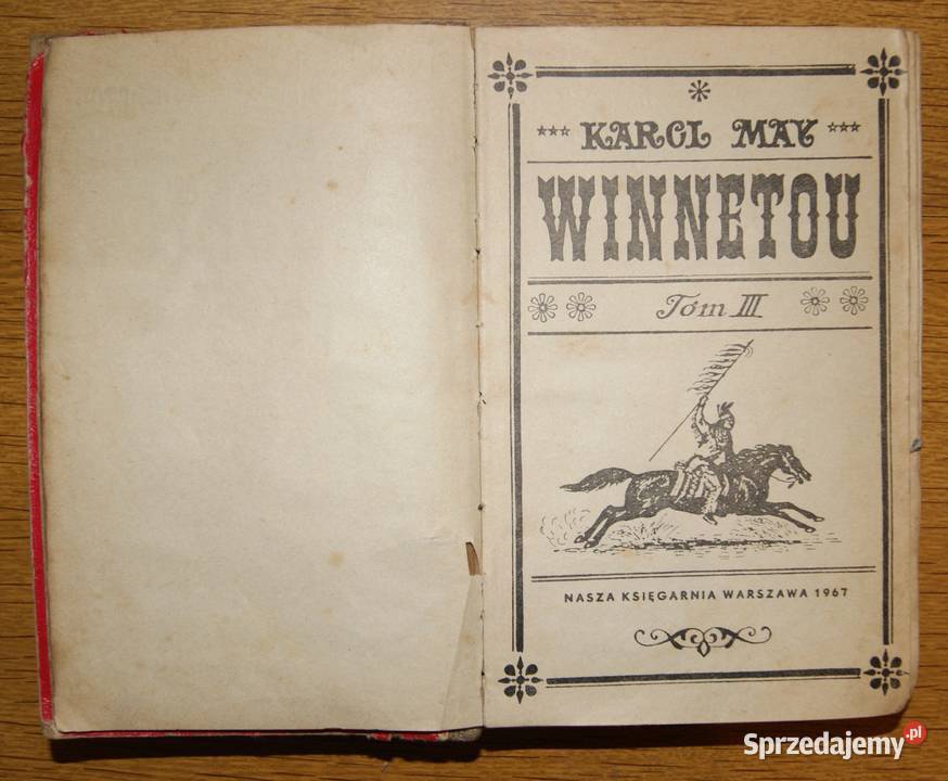 Karol May Winnetou t III 1967 przygodowe Parczew sprzedam