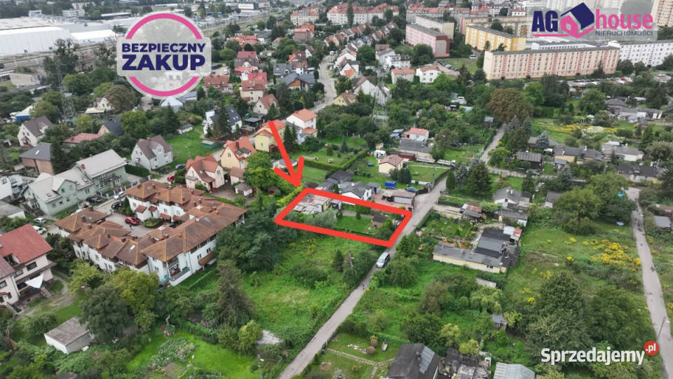 Działka 455m2 Gdańsk Żniwna