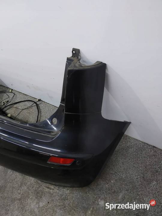 ZDERZAK TYŁ CZARNY Nissan Note I 2004