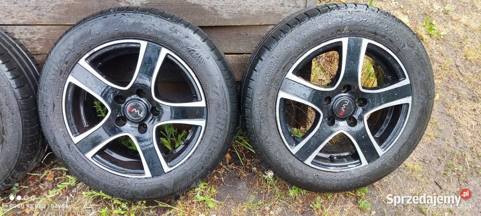 Mercedes koła lato alu z oponami 15 wywazone Szygówek sprzedam