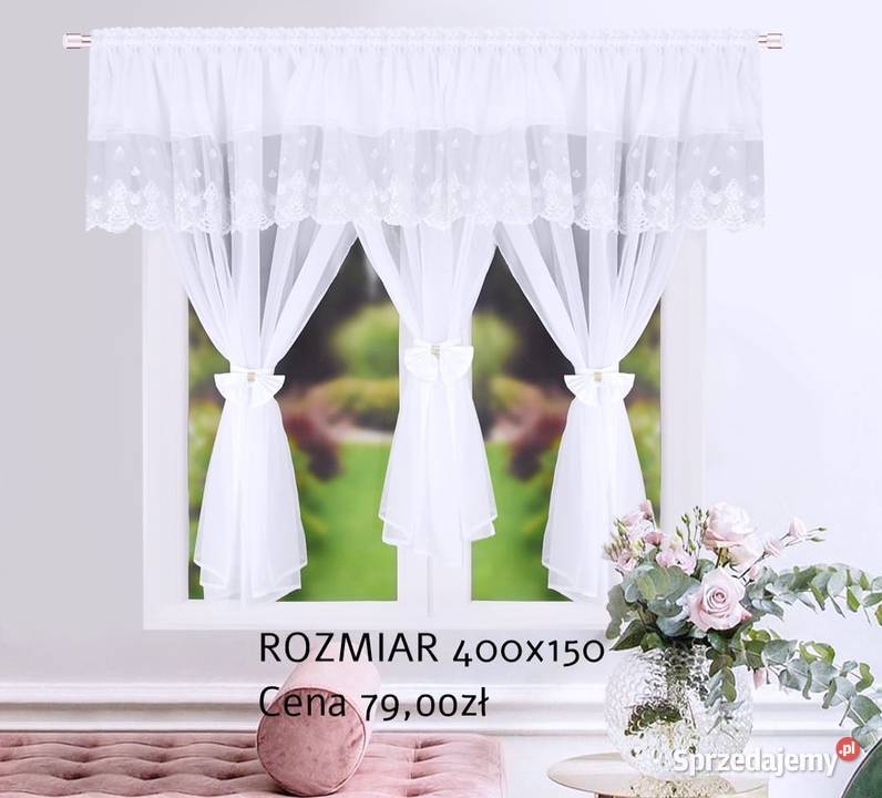 Firana 400x150 Firany Gotowe do pokoju salonu Wieliczka