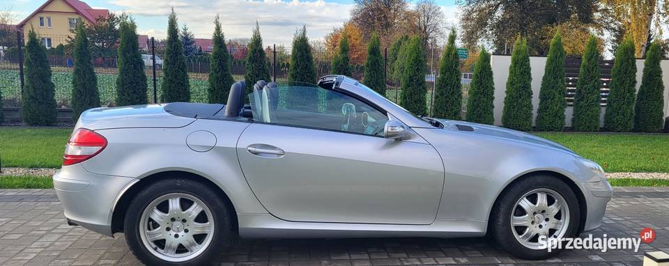 Mercedes SLK kabriolet R171 automat 200 lubelskie