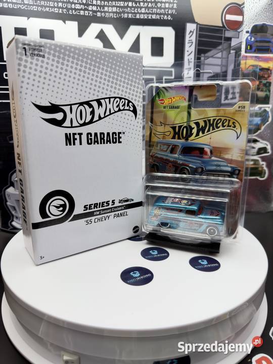 Hot Wheels NFT 55 Chevy Panel BOX 24