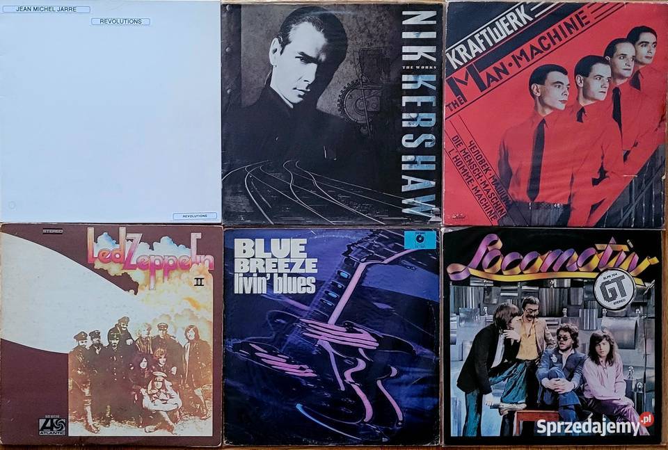 Płyty winylowe na gramofon ROCK lata 6080te XX Płyty i kasety