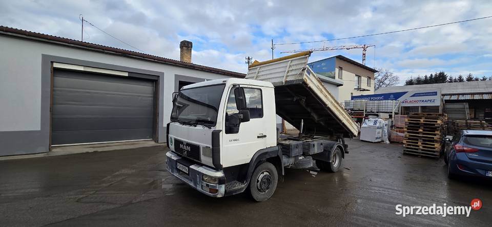 MAN LE 8180C wywrotka 3stronna faktura Vat