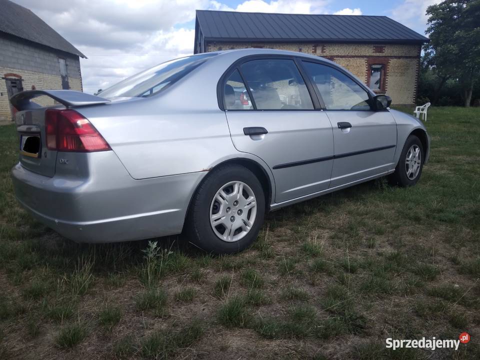 Honda Civic 17 benzyna LPG sedan 2001r automat 125KM Augustynów