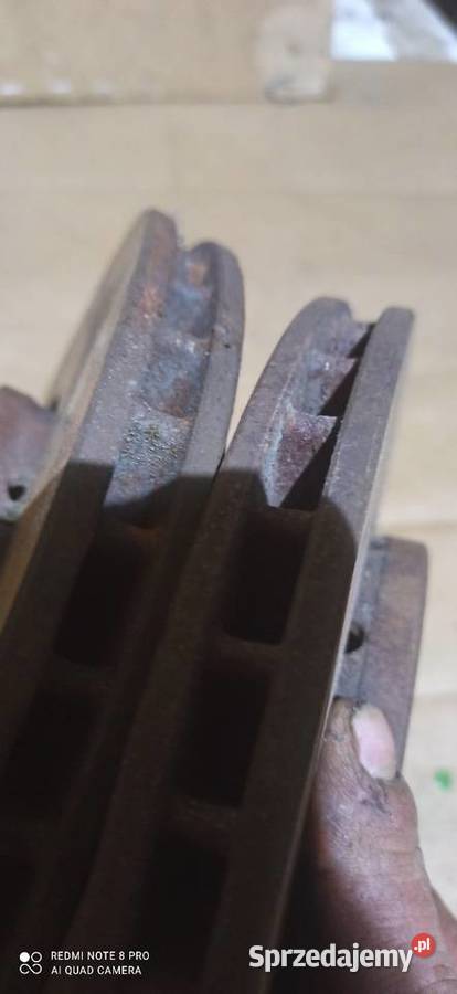 Tarcze klocki przód vw Biała