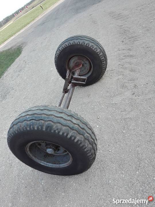 Oś przyczepa rozrzutnik Rutki-Kossaki