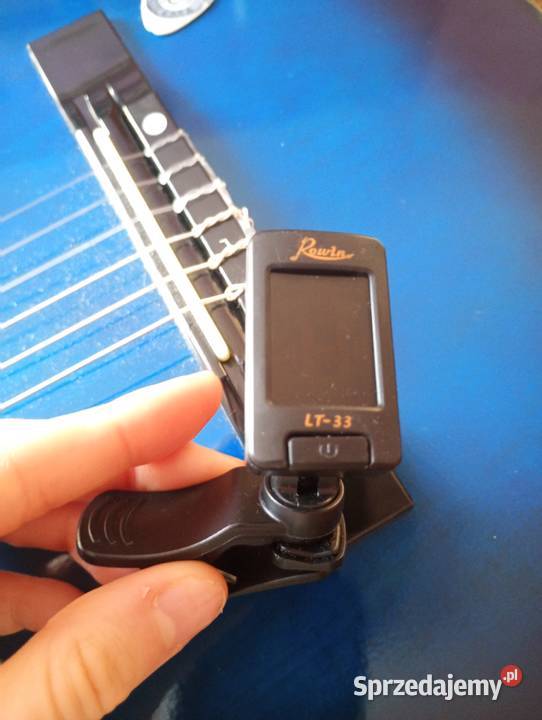 Gitara Graftman z pokrowcem stroikiem i kostką akustyczna Ciechocinek