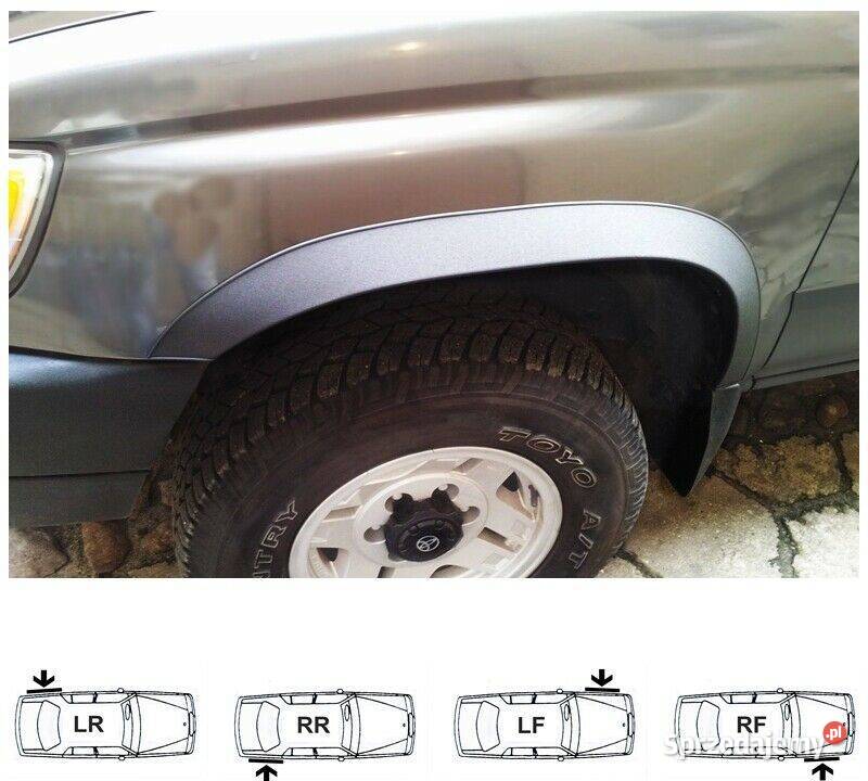 DAIHATSU FEROZA nakładki na błotnik kpl 4 sierpy Ostrów Wielkopolski