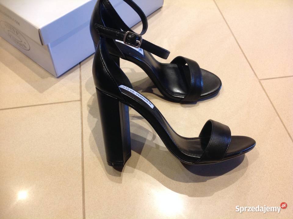 Sandały Skórzane Na Obcasie STEVE MADDEN 37 NOWE lubuskie Nowa Sól