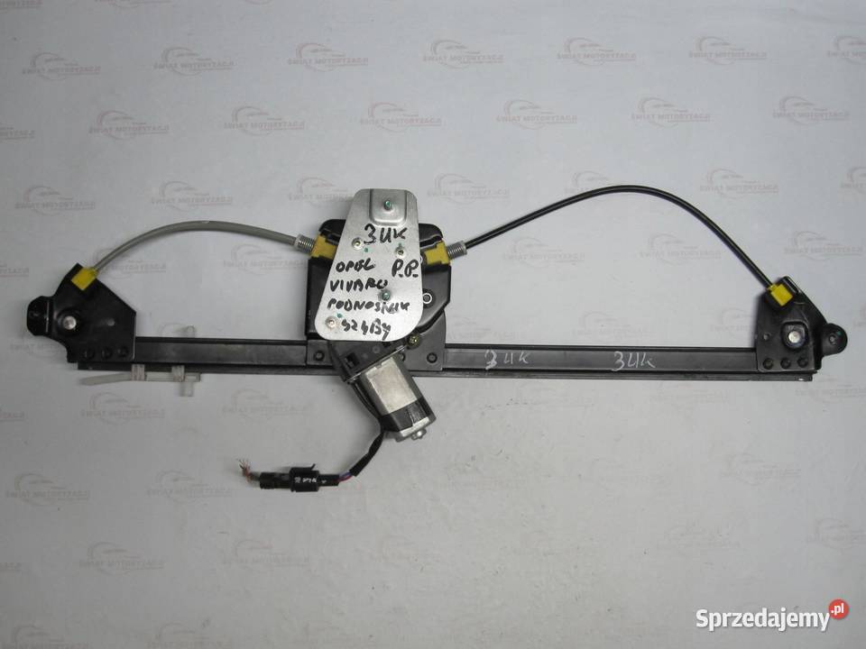 OPEL VIVARO A TRAFIC 07r podnośnik szyby prawy
