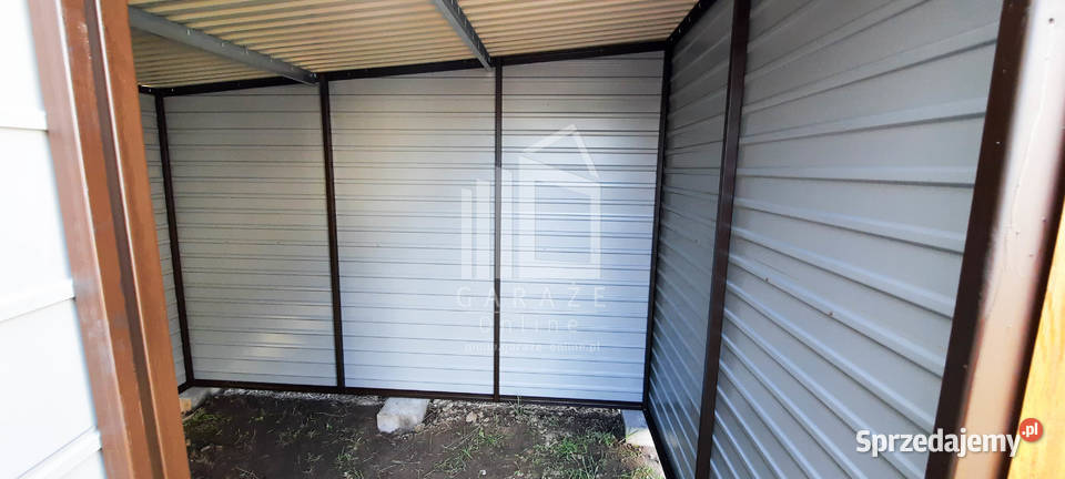 SCHOWEK DOMEK OGRODOWY 3m x 25m spad w lewo Bochnia sprzedam