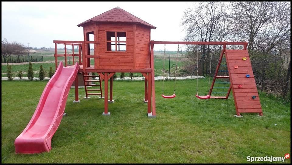Domek dzieci Plac zabaw Łódź