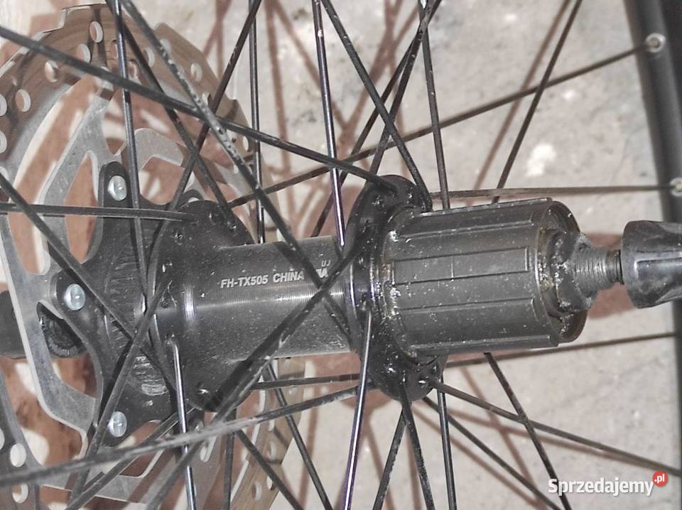 Koło tylne 28 MTB kaseta tarcza centerlook