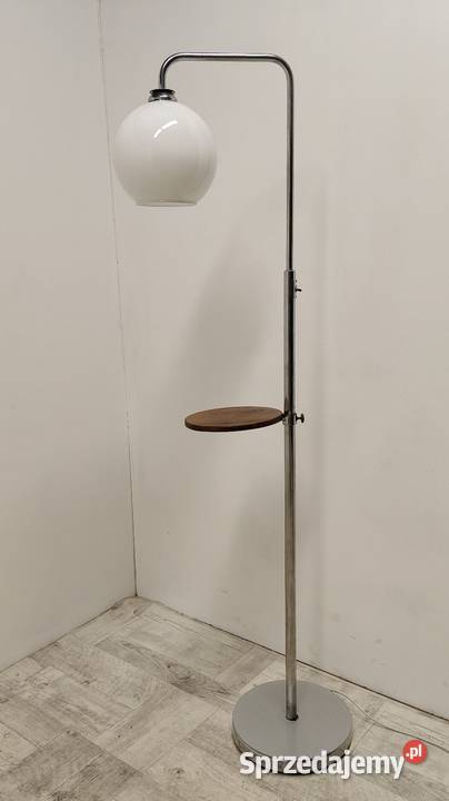 lampa podłogowa art deco modernizm chrom lata Lampy podłogowe Dom i Ogród łódzkie Radomsko