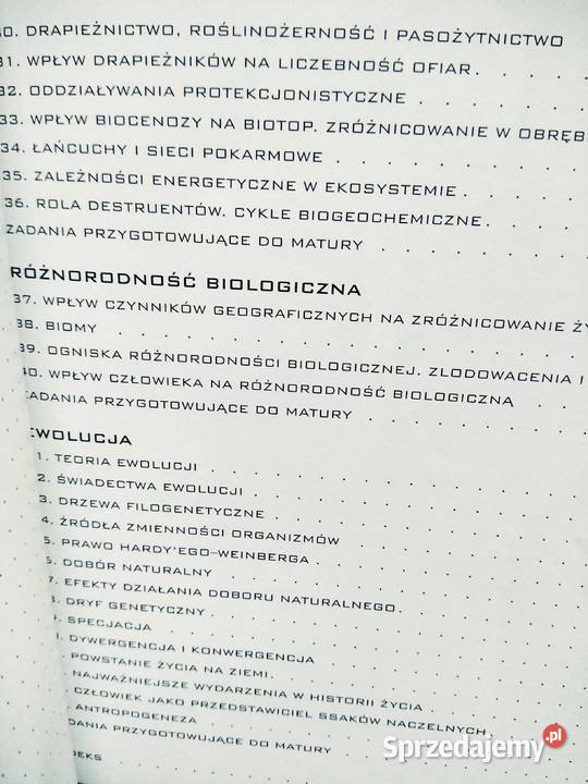 Ciekawa biologia 3 operon Antykwariat Warszawa sprzedam