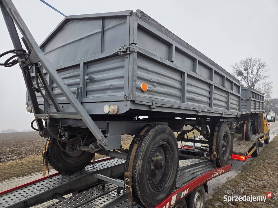 Przyczepa Autosan D46 zarejestrowana w super nieuszkodzony Złoczew sprzedam
