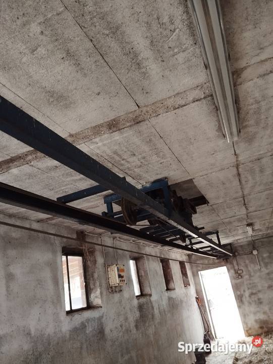 Zgarniacz obornika szynowo linowy zgarniacze lubelskie Dyniska