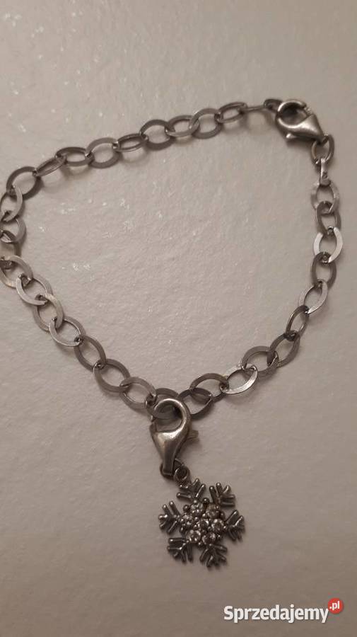 Bransoleta srebrna z zawieszką Radom