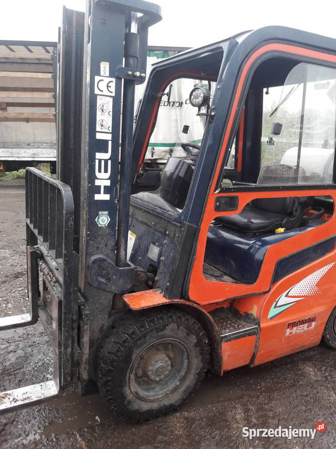 Wózek widłowy Heli Udźwig 25t 2008r Stan UDT Bartoszyce