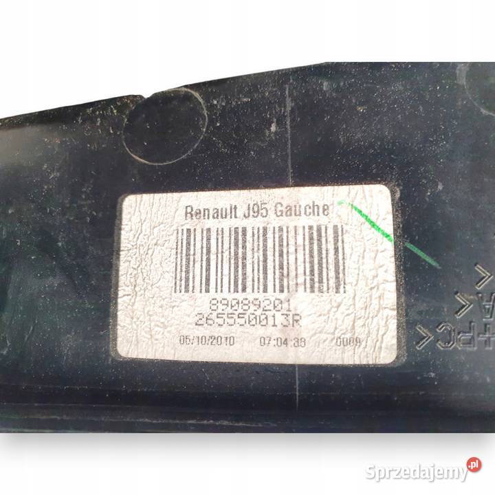 LAMPA LEWA Renault Scenic III tylna tylnia lewy Chełm