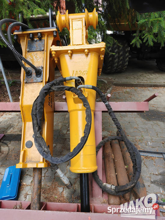Młot hydrauliczny Montabert 400 do koparki Osprzęt roboczy Ostrowiec Świętokrzyski