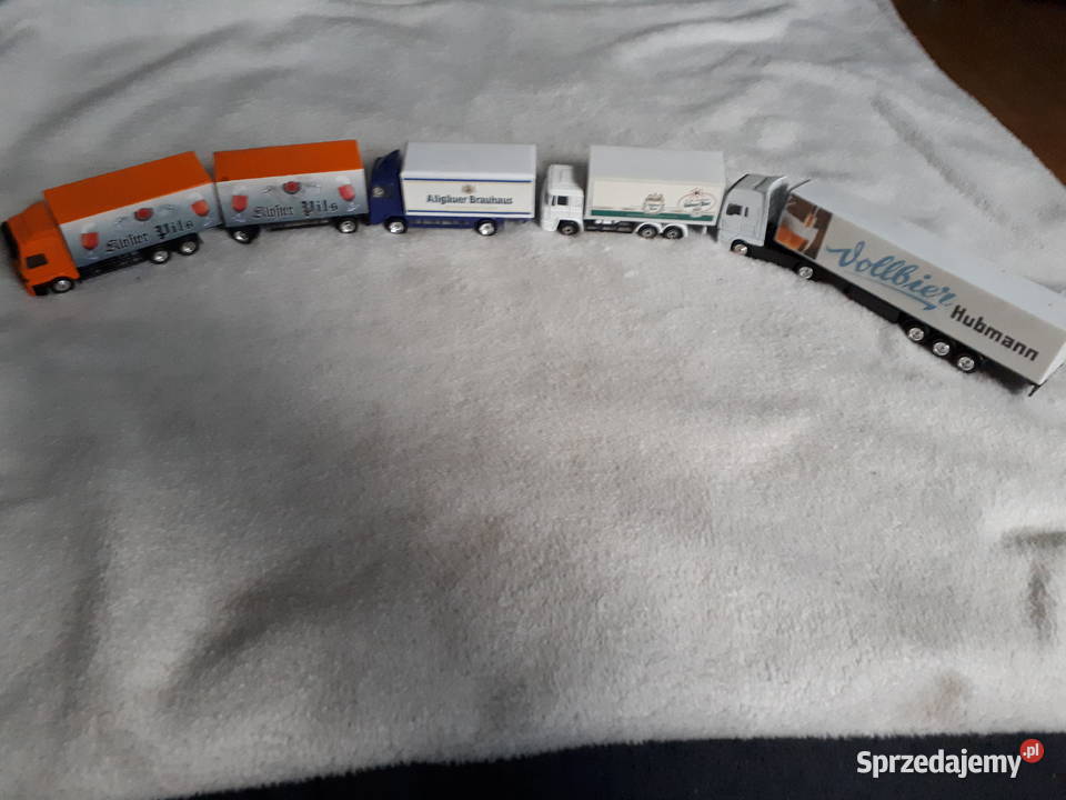 Zestaw samochodów ciężarówkinaczepy Pruszków sprzedam