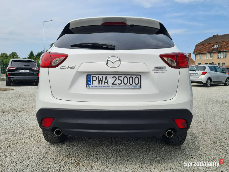 Mazda CX5 Skóra PDC Klimatronik BOSE Tempomat światła przeciwmgielne Wągrowiec