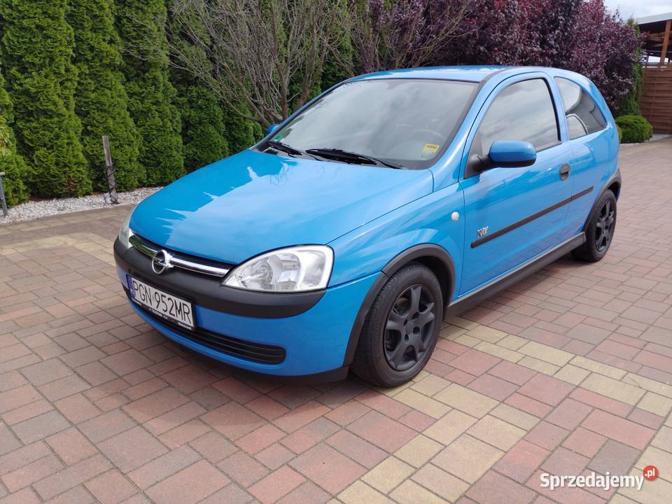 Opel Corsa C 12i 75 96000 ŁADNA Klima sprawna 1200cm3 wielkopolskie Witkowo sprzedam